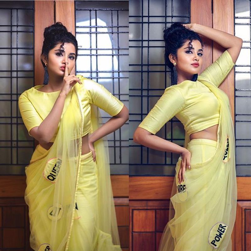 అనుపమ పరమేశ్వరన్ : క్యూట్ లుక్స్ తో ఆకట్టుకునే అనుపమ హద్దులు దాటి గ్లామర్ పాత్రల్లో నటించలేదు.