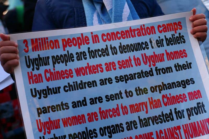 Uyghurs of China undergo forced labor in factories