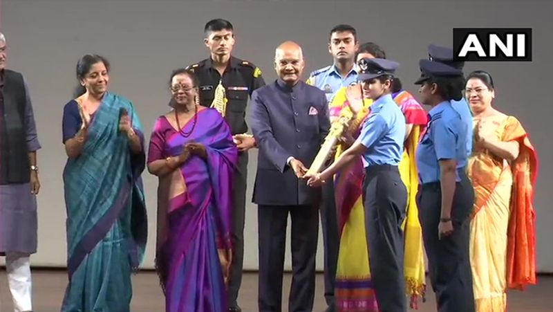 President Ramnath Kovind gave women honor to 15 daughters of the country kps