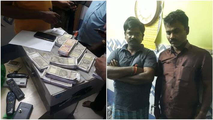 two persons arrested for printing fake currency notes two persons arrested for printing fake currency notes