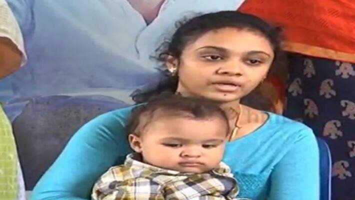 Miryalaguda Pranay wife amrutha Hospitalized Miryalaguda Pranay wife amrutha Hospitalized