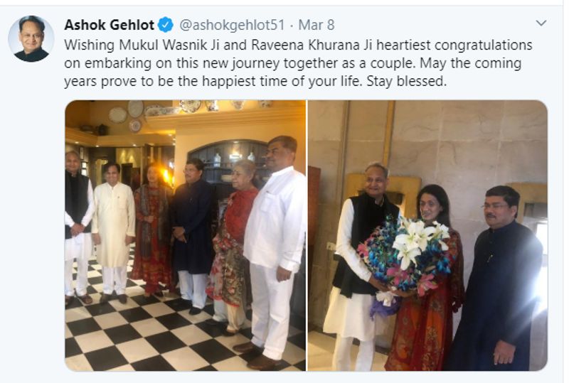 Congress leader Mukul Wasnik gets married at 60 In Delhi