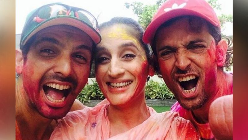 old rare picture of bollywood celebrity holi celebration