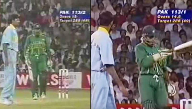 On this day 24 years ago, Indian cricketer Venkatesh Prasad taught Pakistani cricketer Aamer Sohail a lesson