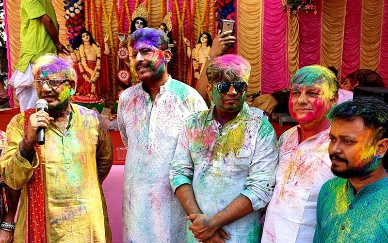 samaj sebi sangha celebrates holi