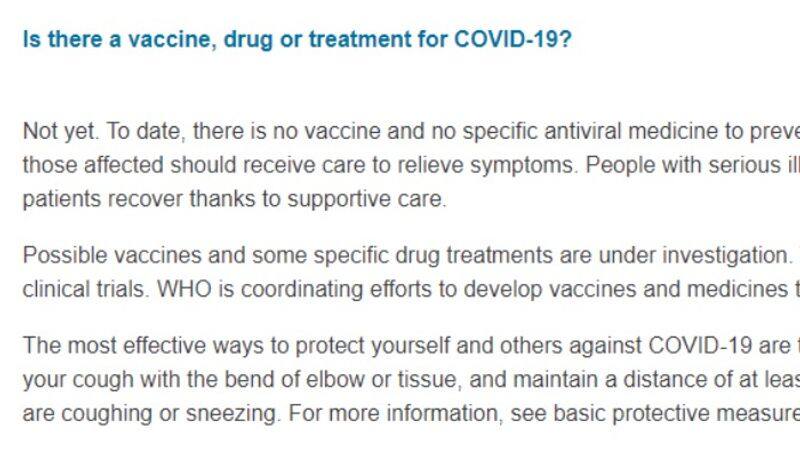 Is Israeli scientists develop COVID 19 vaccine