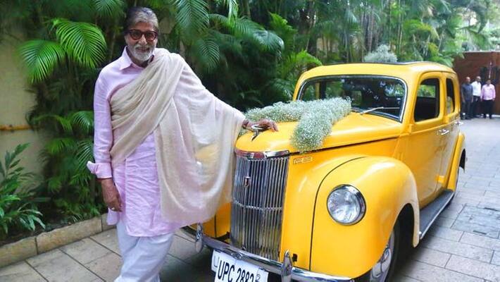 Amitabh Bachchan Gifted His First Ford Perfect Family Car Amitabh Bachchan Gifted His First Ford Perfect Family Car