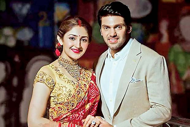 arya and sayyeshaa celebrate romantic first marriage anniversary arya and sayyeshaa celebrate romantic first marriage anniversary