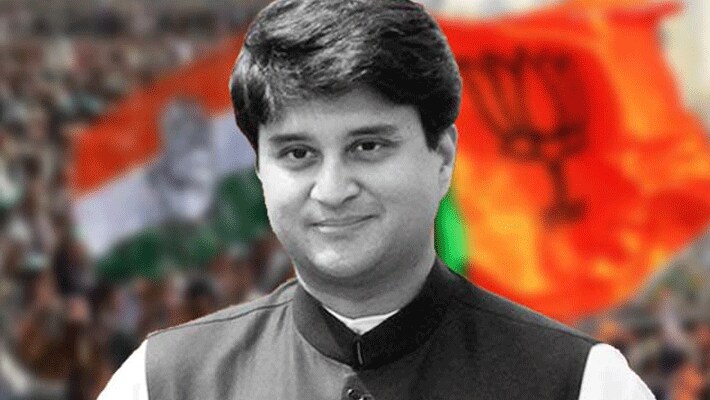 Madhya Pradesh crisis: Jyotiraditya Scindia wears saffron robe as BJP inducts him to party