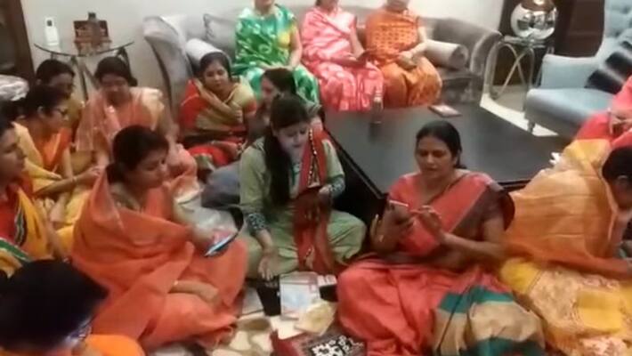 Women sing a song on corona virus Corona bhag jao goes viral on social media Women sing a song on corona virus Corona bhag jao goes viral on social media