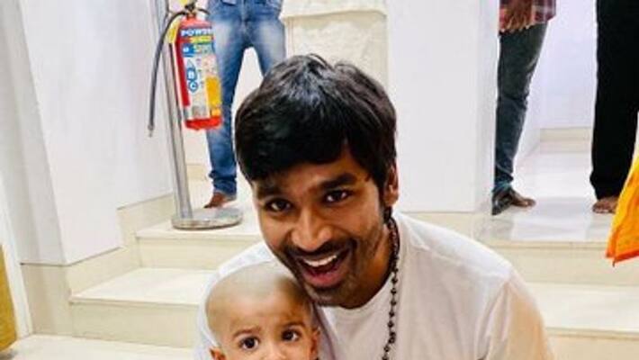 Actor Dhanush Tirupathi Vist With Family Photos Going Viral Actor Dhanush Tirupathi Vist With Family Photos Going Viral