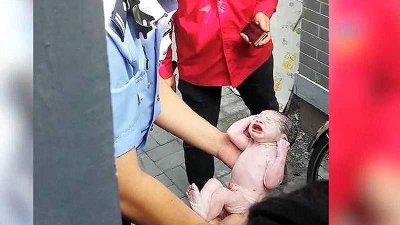 Newborn baby girl left in public toilet due to corona virus outbreak kph