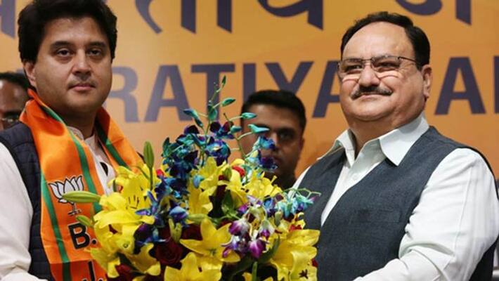 Jyotiraditya Scindia joins BJP Jyotiraditya Scindia joins BJP