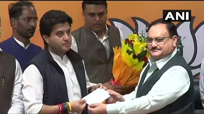 bjp names scindia for rs but in trouble his followers bjp names scindia for rs but in trouble his followers