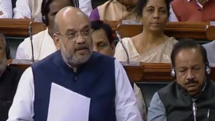 Parliament Amit Shah praises Delhi Police for containing riots Parliament Amit Shah praises Delhi Police for containing riots