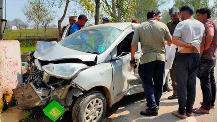 4 people killed in dangerous accident in Rewari kpa 4 people killed in dangerous accident in Rewari kpa