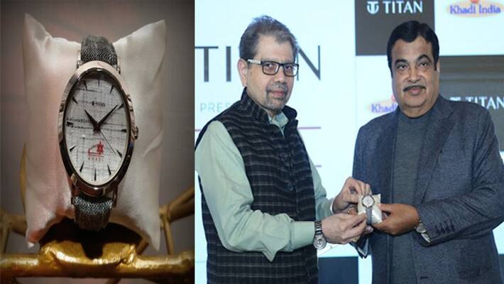 Khadi launches watch, Nitin Gadkari reveals prices in Parliament kpm Khadi launches watch, Nitin Gadkari reveals prices in Parliament kpm