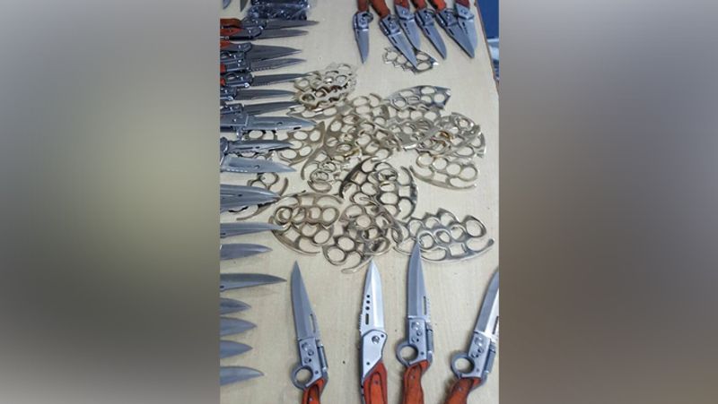 Reality behind photos of weapons seized shared under the name of delhi riots kph
