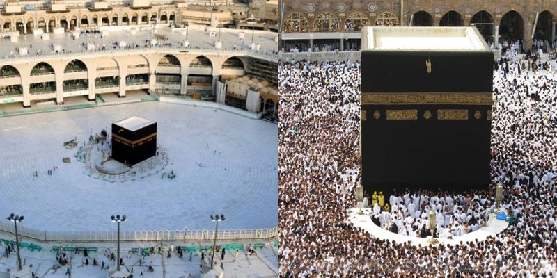 Mecca madina deserted after corona virus outbreaks muslims avoiding to visit holy place kph