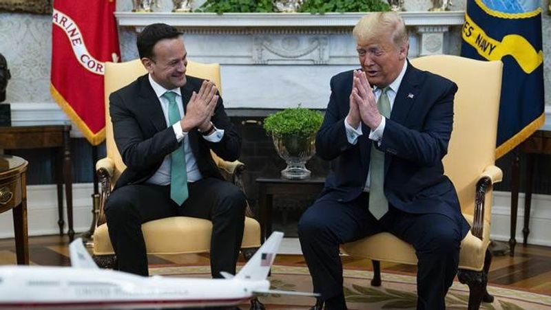 Foreigners greeting ways changed including Donald trump doing Namaste due to corona virus outbreak kph