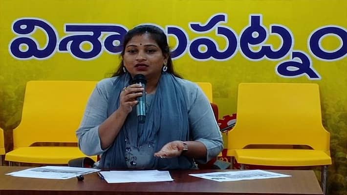 TDP leader anitha fires on Ap cm ys jagan TDP leader anitha fires on Ap cm ys jagan