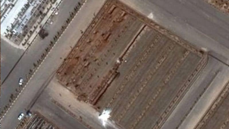 Satellite images revealed iran digs mass graves for dead bodies corona virus kph
