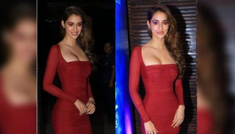 Disha Patani trolled for wearing strapless bralette at NMACC event,  netizens say 'always skin show..', watch video