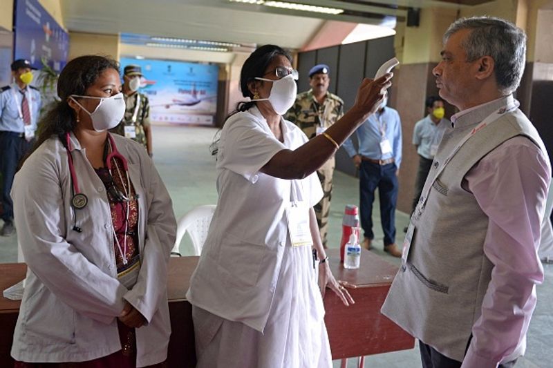 corona virus status through pictures in India kpn