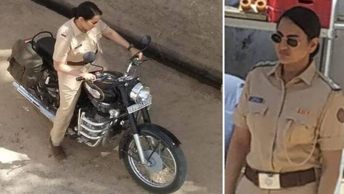 Sonakshi Sinha in the shooting of web series Fallen in Jhunjhunun, Rajasthan kpa Sonakshi Sinha in the shooting of web series Fallen in Jhunjhunun, Rajasthan kpa