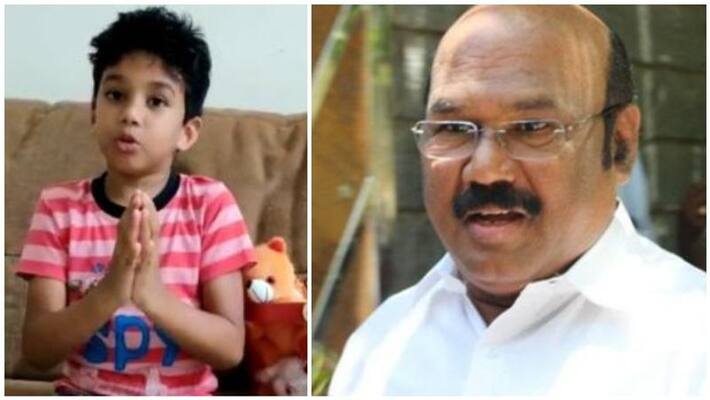 minister jayakumar grandson talks about corona virus awarness minister jayakumar grandson talks about corona virus awarness