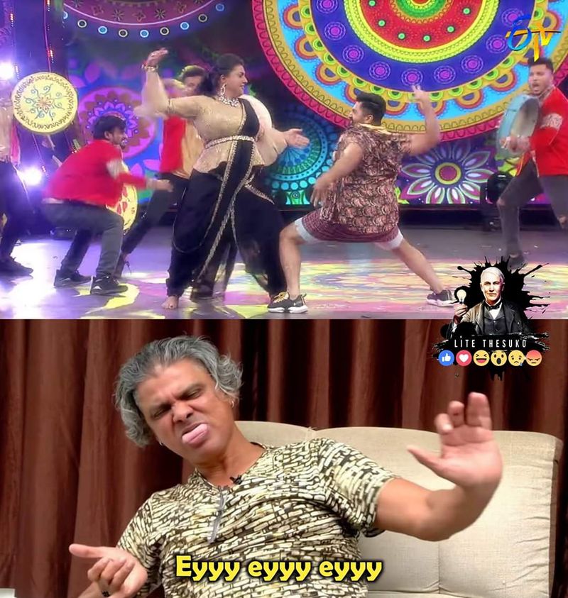 Trolling on Roja, sekhar master ugadi special dance