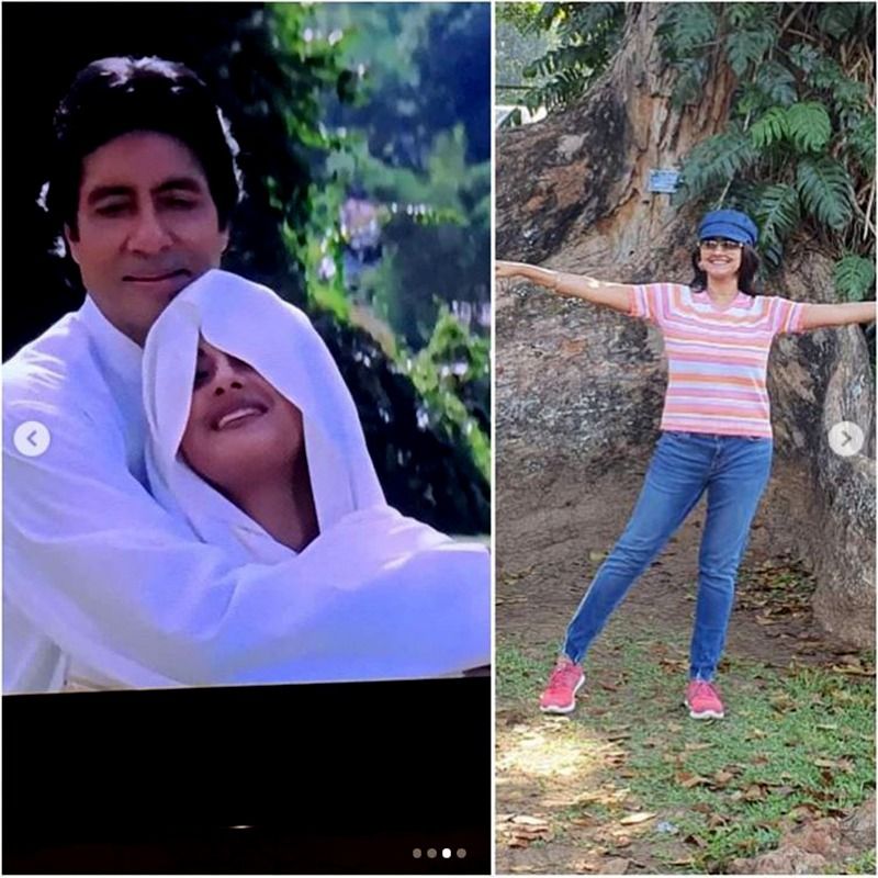 এখনও যে প্রতিটা মুহূর্তে তিনি অমিতাভকে মনে করেন সেটা ছবি পোস্ট করেই বুঝিয়ে দিয়েছেন 'দিদি নং ১' রচনা।