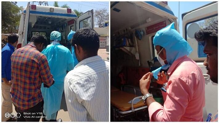 suspected of contracting coronavirus at the harur hospital was sent to the Dharmapuri Government Hospital today suspected of contracting coronavirus at the harur hospital was sent to the Dharmapuri Government Hospital today