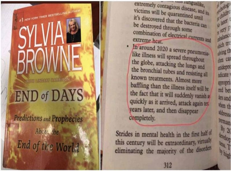 coronavirus outbreak these Books Predict before 12 yr ago viral image kpt