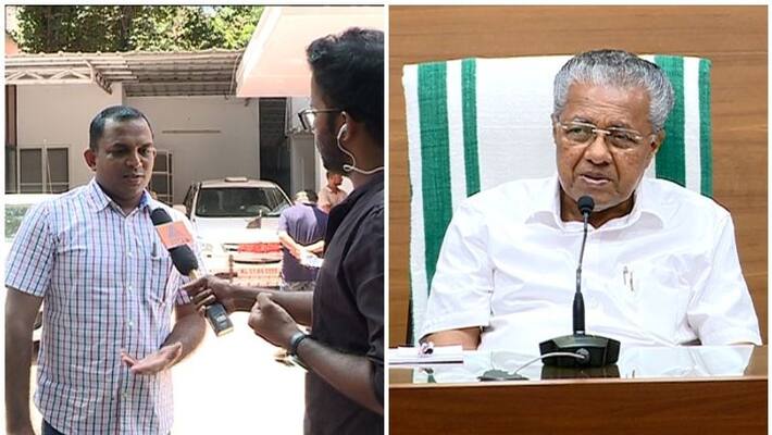 covid 19 cm pinarayi vijayan corrects trivandrum district collector on restrictions in public gatherings