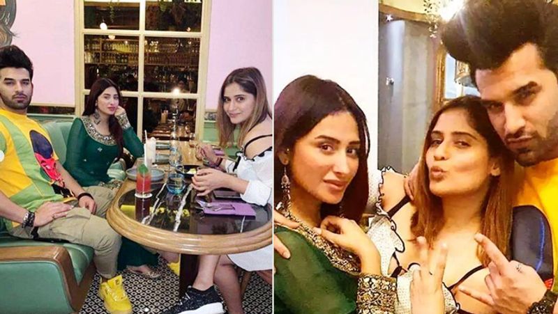 Bigg Boss 13 Paras Chhabra Mahira Sharma And arti Singh enjoying Dinner Together See in Pics KPY