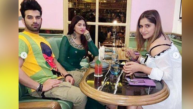 Bigg Boss 13 Paras Chhabra Mahira Sharma And arti Singh enjoying Dinner Together See in Pics KPY