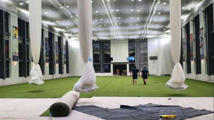 Sourav Ganguly has unveiled a new look of Eden Garden's Indoor Stadium Sourav Ganguly has unveiled a new look of Eden Garden's Indoor Stadium