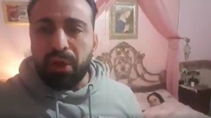 Italy Man trapped with corona infected sister's Dead body Facebook live goes viral Italy Man trapped with corona infected sister's Dead body Facebook live goes viral
