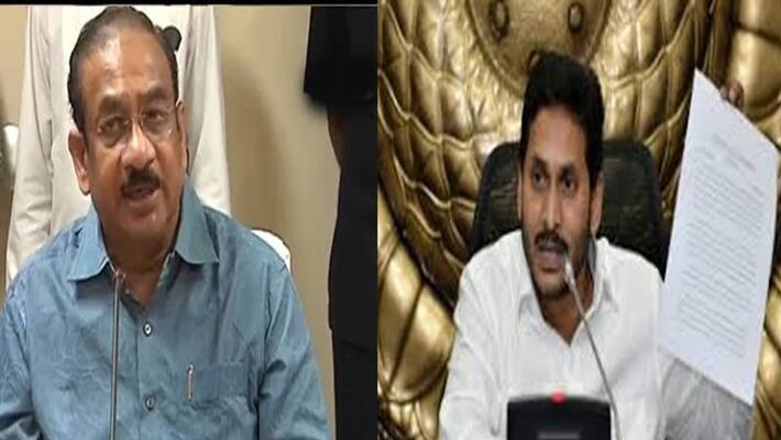 Local Body Elections Postponed in AP... CM Jagan meeting With Ex EC Ramakanth Reddy Local Body Elections Postponed in AP... CM Jagan meeting With Ex EC Ramakanth Reddy