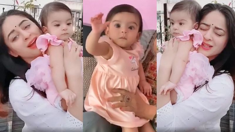 Balika Vadhu actress mahi vij Shares Her Daughter Tara Video KPG