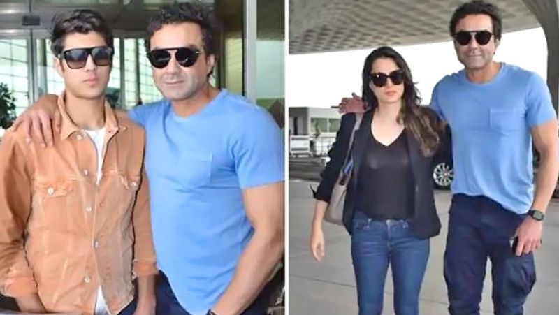 Bobby deol Elder Son Aryaman looking Very handsome KPG