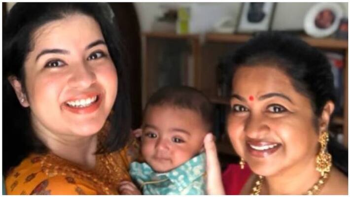 radhika daughter rayane mithun ready for second baby photo goes viral radhika daughter rayane mithun ready for second baby photo goes viral
