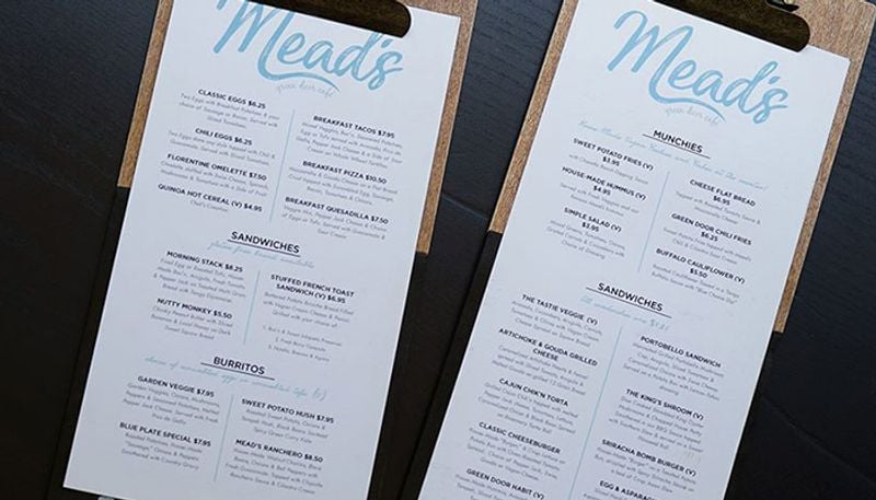 Restaurant menus are breeding ground for bacteria.