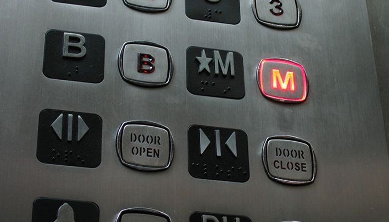 The elevator buttons, which are proven to be dirtier than toilets.