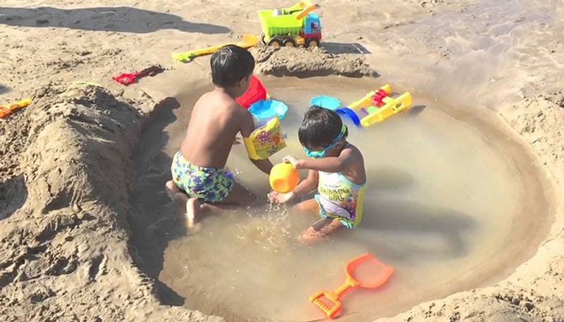 The kids' sand pools have been proven dirty - 36 times dirtier than toilets.