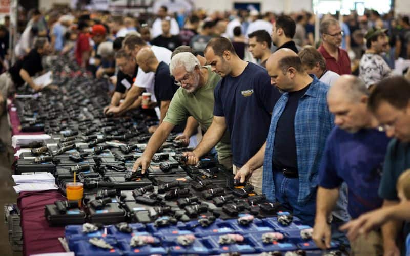 why are americans piling up machine guns amid COVID 19 scare?
