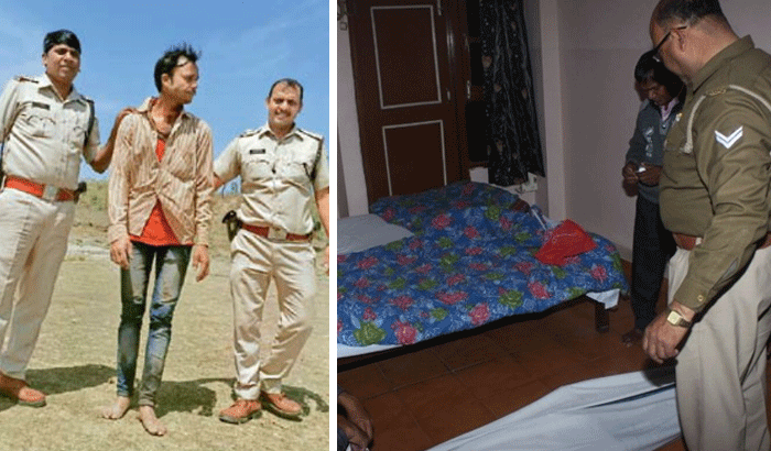 husband murders his wife infront of children with knife in bhopal kpr husband murders his wife infront of children with knife in bhopal kpr