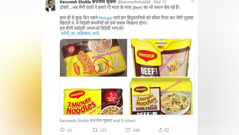 Reality behind beef flavored Maggie sold in indian market kph