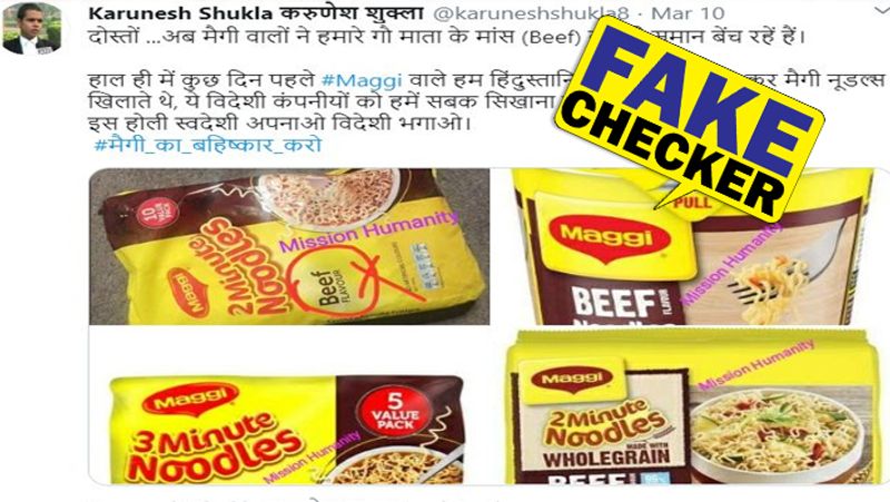 Reality behind beef flavored Maggie sold in indian market kph